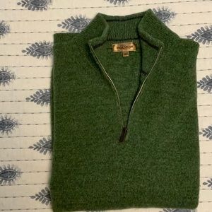 Paul Stuart XL Green Pullover Sweater
